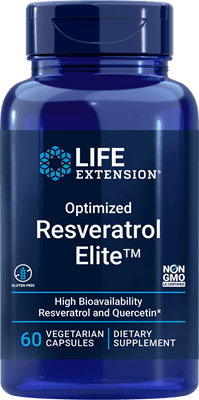 Optimized Resveratrol Elite- 60 Veg Caps - Life Extension - welzo
