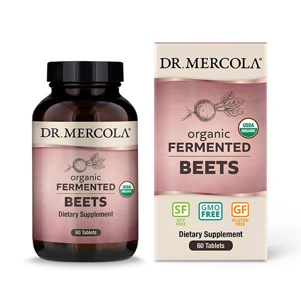 Organic Fermented Beets, 60 caps - Dr Mercola - welzo