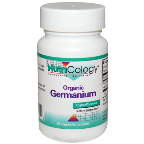 Organic Germanium, 50 Capsules - Nutricology / Allergy Research Group - welzo