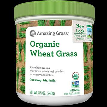 Organic Wheat Grass, 240g- Amazing Grass - welzo
