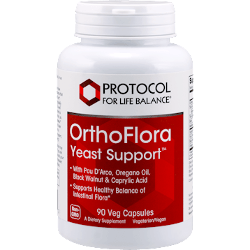 Orthoflora Yeast Supportâ„¢ 90 Caps - Protocol for Life Balance - welzo
