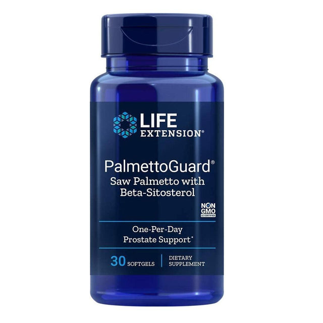 PalmettoGuardÂ® - Saw Palmetto with Beta Sitosterol, 30 Softgels - Life Extension - welzo