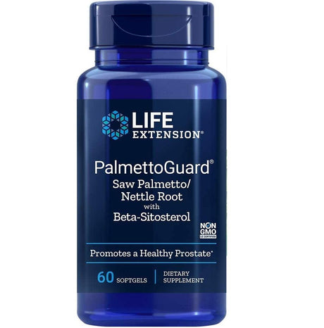 PalmettoGuard Saw Palmetto/Nettle Root with Beta-Sitosterol, 60 Softgels - Life Extension - welzo