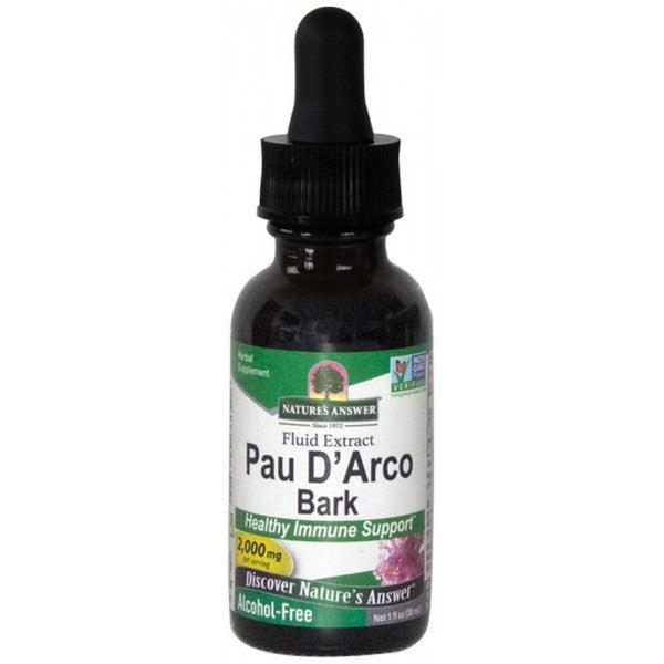 Pau D'Arco Bark (Alcohol Free) 30ml - Nature's Answer - welzo