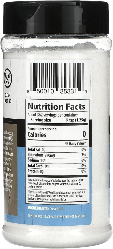 Dr. Murrays PerfeKt Sea Salt (High Potassium, Low Sodium) 16 oz (453.5g)