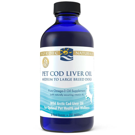 Pet Cod Liver Oil, 237 ml - Nordic Naturals - SOI** - welzo