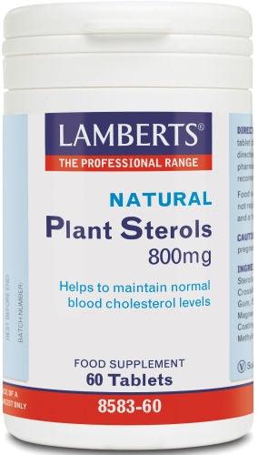 Plant Sterols 800mg 60 Tabs - Lamberts - welzo