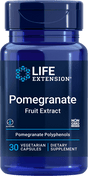 Pomegranate Fruit Extract (500mg) - 30 Veg Caps - Life Extension - welzo