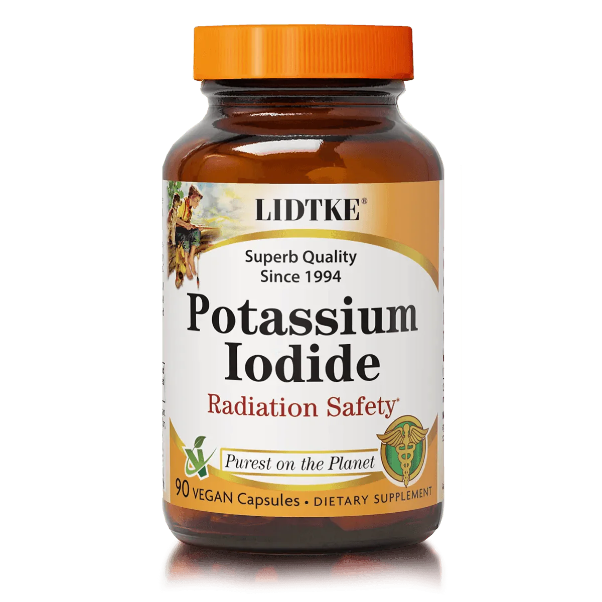 Potassium Iodide (Radiation Safety) 90 Capsules - Lidtke - welzo