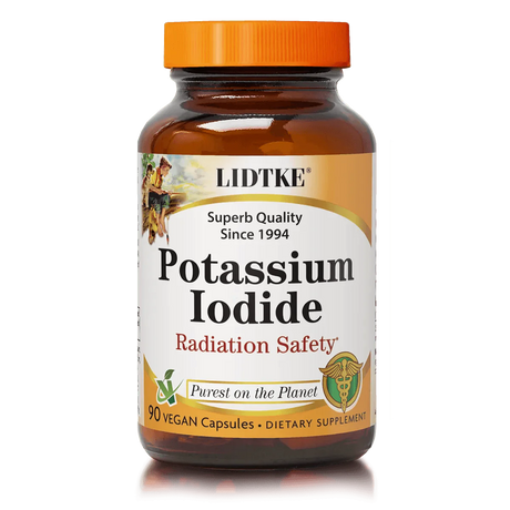 Potassium Iodide (Radiation Safety) 90 Capsules - Lidtke - welzo