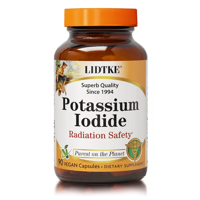 Potassium Iodide (Radiation Safety) 90 Capsules - Lidtke - welzo