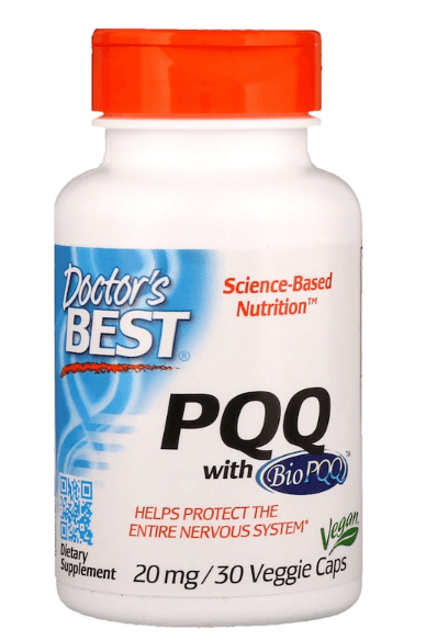 PQQ with BioPQQ 20mg - 30 Veggie Caps - Dr's Best - welzo