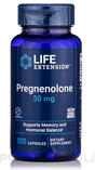 Pregnenolone, 50 mg, 100 Capsules - Life Extension - welzo