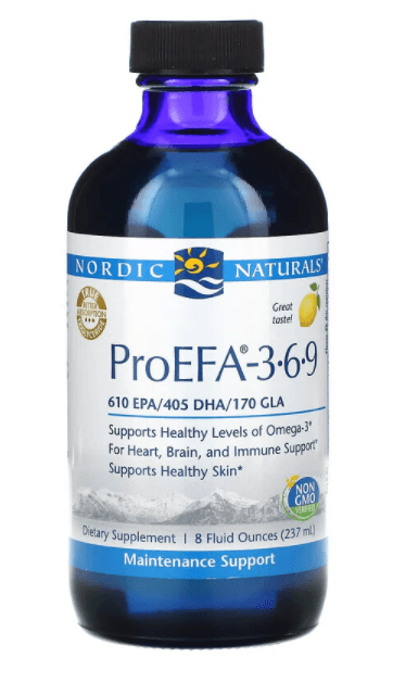 ProEFA - 3-6-9, Lemon, 237ml - Nordic Naturals - welzo