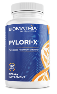 Pylori-X, 120 Capsules (60 servings) - BioMatrix - welzo