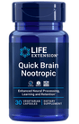 Quick Brain Nootropic (30 veg capsules) - Life Extension - welzo