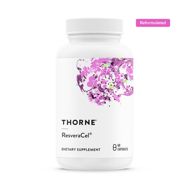 ResveraCelÂ® (Nicotinamide Riboside- Niagen with Resveratrol) - 60 Veg Caps - Thorne Research - welzo