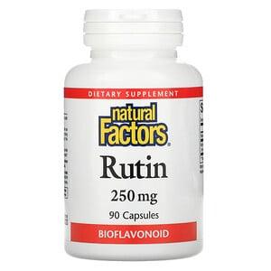 Rutin, 250 mg, 90 Capsules - Natural Factors - welzo