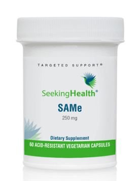 SAMe - 250 mg - 60 Acid-Resistant Vegetarian Capsules - Seeking Health - welzo