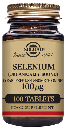 Selenium 100mcg 100 tabs (Yeast-free) - Solgar - welzo