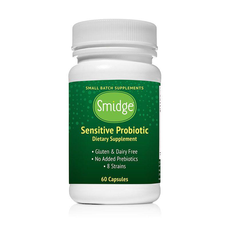 Sensitive Probiotic capsules (formerly Organic 3 GutPro capsules) - 60 Capsules - Smidgeâ„¢ - welzo