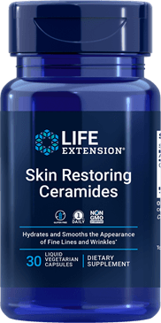 Skin Restoring Ceramides, 30 Liquid Vegetarian Capsules - Life Extension - welzo