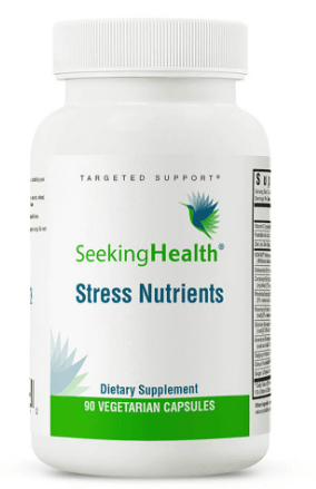 Stress Nutrients (Formerly Adrenal Nutrients) - 90 Capsules - Seeking Health - welzo