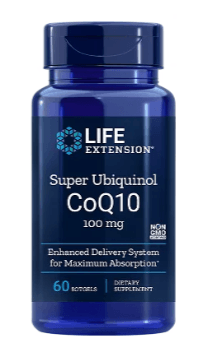 Super Ubiquinol CoQ10, 100 mg, 60 Softgels - Life Extension - welzo