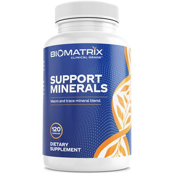 Support Minerals 120 caps - Biomatrix - welzo