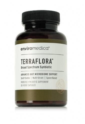 Terraflora Daily Care - Broad Spectrum Synbiotic (soil based / SBO) - 60 Capsules - Enviromedica - welzo