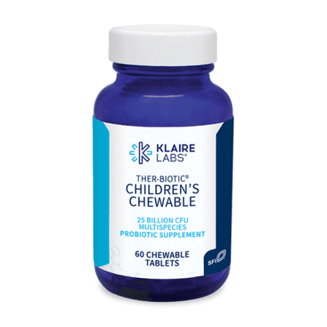Ther-Biotic Childrenâ€™s Chewable, 60 Chewable Tablets - Klaire Labs - welzo
