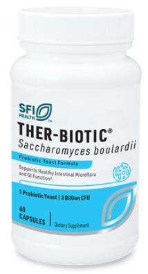 Ther-Biotic Saccharomyces Boulardii 60 Capsules - Klaire Labs - welzo