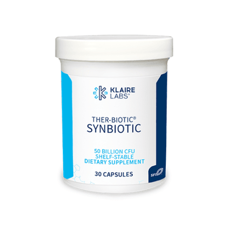 Ther-Biotic Synbiotic Probiotic, 30 Capsules - Klaire Labs - welzo