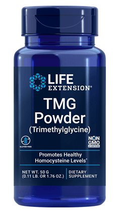 TMG (Trimethylglycine) powder 50 grams- Life Extension - welzo
