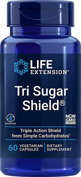 Tri Sugar Shield, 60 Veg Caps - Life Extension - welzo