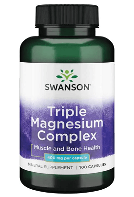 Triple Magnesium Complex 400mg (100 Capsules) - Swanson - welzo