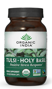 Tulsi - Holy Basil (180 Capsules) - Organic India - welzo