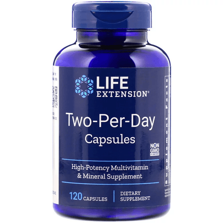 Two-Per-Day, 120 Capsules - Life Extension - welzo