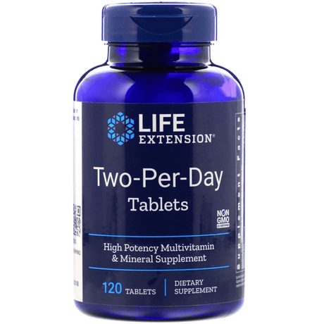 Two-Per-Day, 120 Tablets - Life Extension - welzo