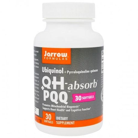 Ubiquinol QH+ PQQ, 30 Softgels - Jarrow Formulas - welzo