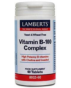 Lamberts Vitamin B-100 Complex - 60 Tablets – Official Rapid Tests