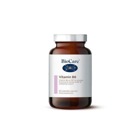 Vitamin B6 60 Veg Capsules - BioCare - welzo