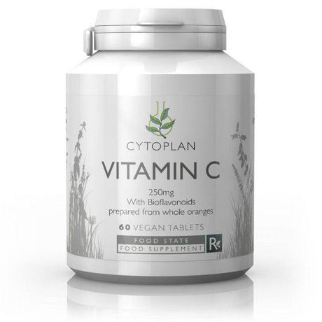 Vitamin C 250mg 60 Tablets - Cytoplan - welzo