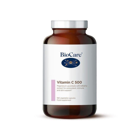 Vitamin C 500, 180 Capsules - Biocare - welzo