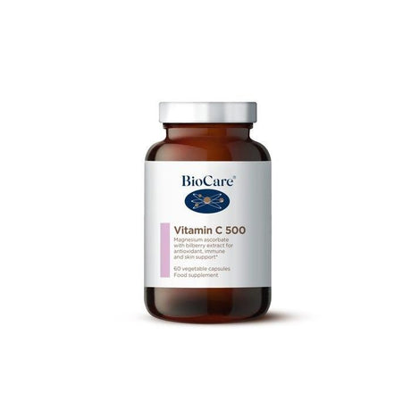 Vitamin C 500, 60 Capsules - BioCare - welzo