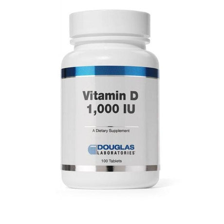 Vitamin D 1000IU 100 Tablets - Douglas Labs - welzo