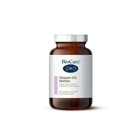 Vitamin D3 1000iu - 60 Capsules - BioCare - welzo