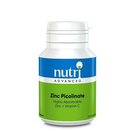 Zinc Picolinate 90 Capsules - Nutri Advanced - welzo