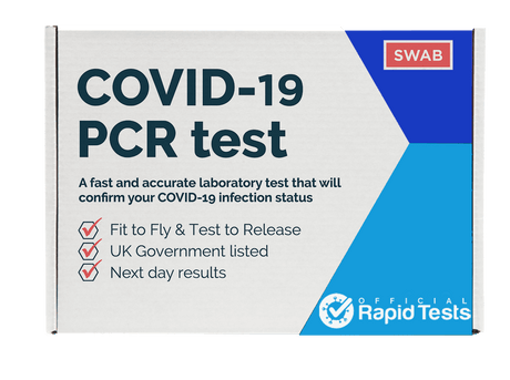 COVID-19 Outbound RT-PCR Travel Test - Official Rapid Tests
